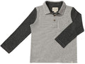 Troy Polo | White & Black | Me & Henry