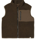 Gilt Sherpa Vest | Olive | Me & Henry