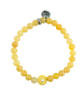 Mini Gemstone Flower Bracelet - multiple colours