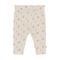 Pants | Pink Floral on Off-White | Minymo