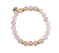 Pink Rose Quartz Happiness Bracelet