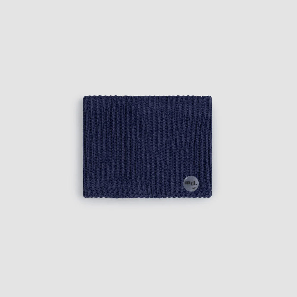 Ribbed Neck Warmer | Blue | Miles The Label