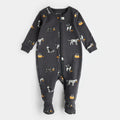 Howl-oween Print on Asphalt Sleeper | Petit Lem