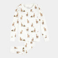 Rudy and Friends on Off-White PJ Set | Petit Lem