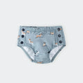 Swim Diaper | Surfing Pups on Blue | Petit Lem