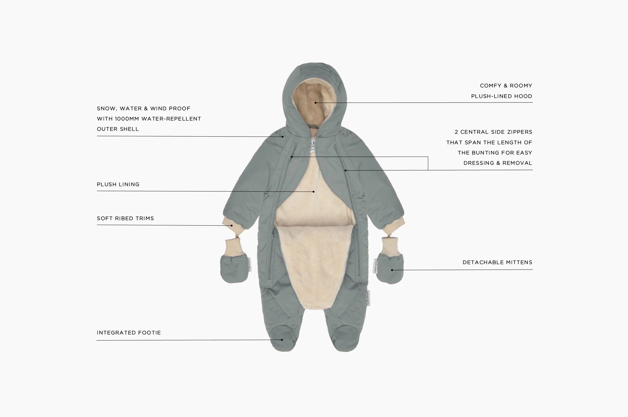 Snow Jumpsuit | 7am Enfant |  Mirage