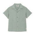 Kid Boy Shirt SS Muslin | Jadeite | En Fant