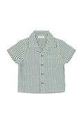 Shirt | Green Stripe | Noppies