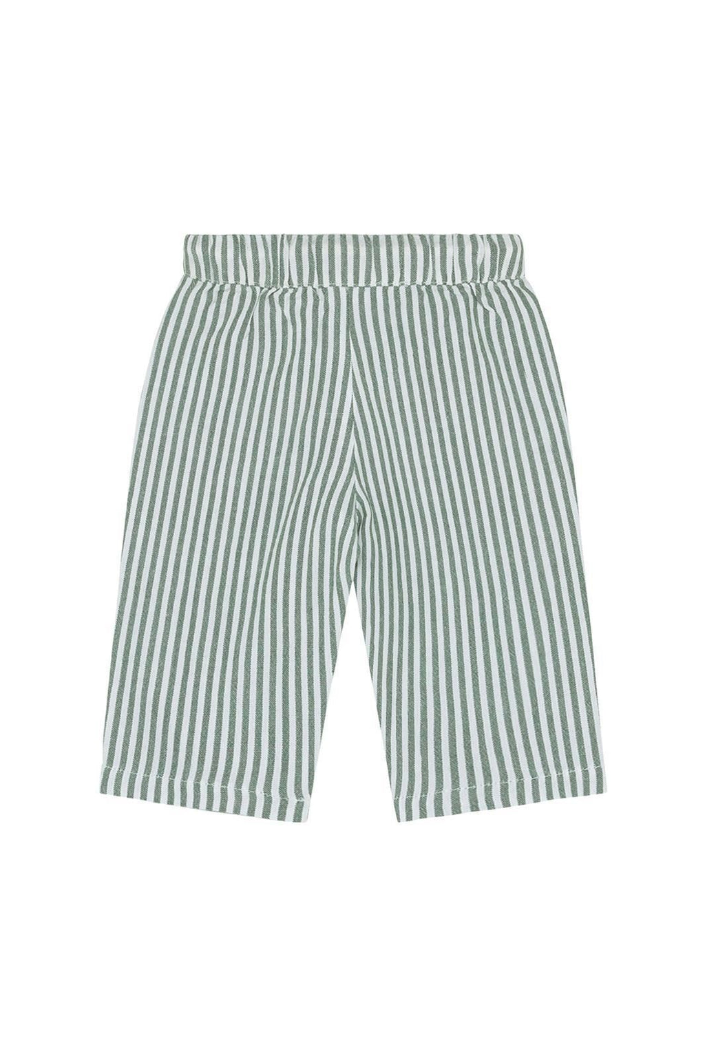 Relaxed Fit Trouser | Green Stripe | Noppies