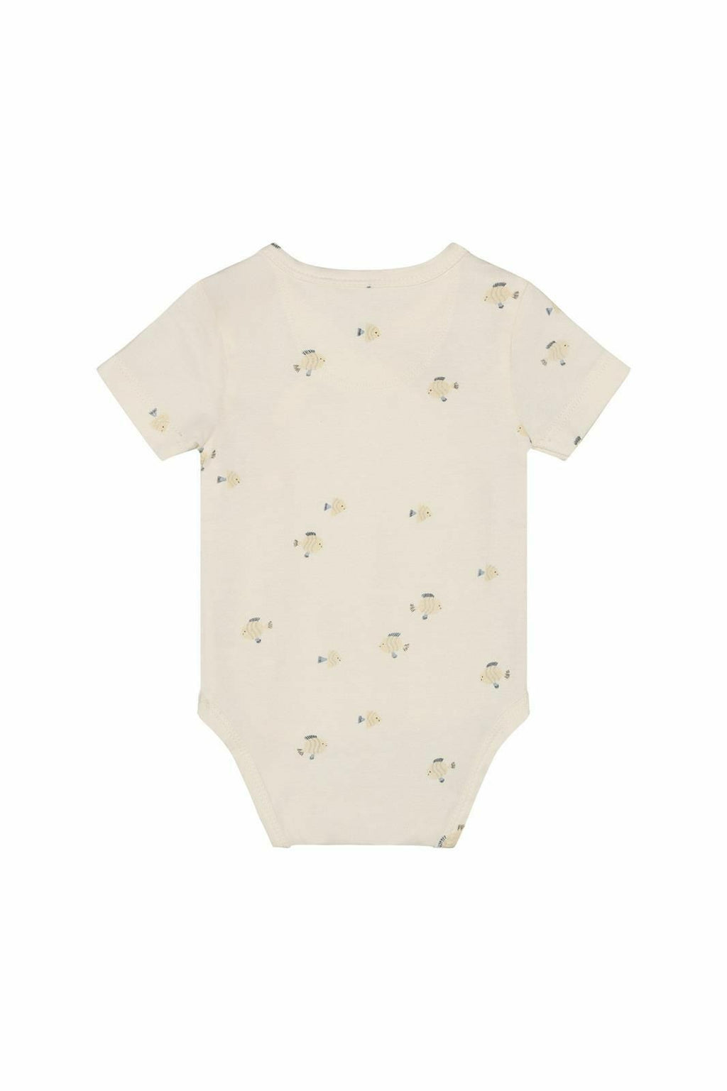 Short-Sleeve Bodysuit | Fish Print | Noppies