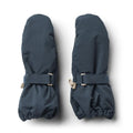 Rain Mittens | Dark Blue | Wheat Kids