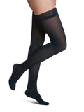 Sigvaris Women's Style Soft Opaque Thigh-High 15-20mmHg Women's Closed Toe