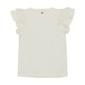Kid Girl T-shirt SS | Egret | En Fant