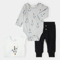 Rocket 3 PC Bodysuit Set | Petit Lem
