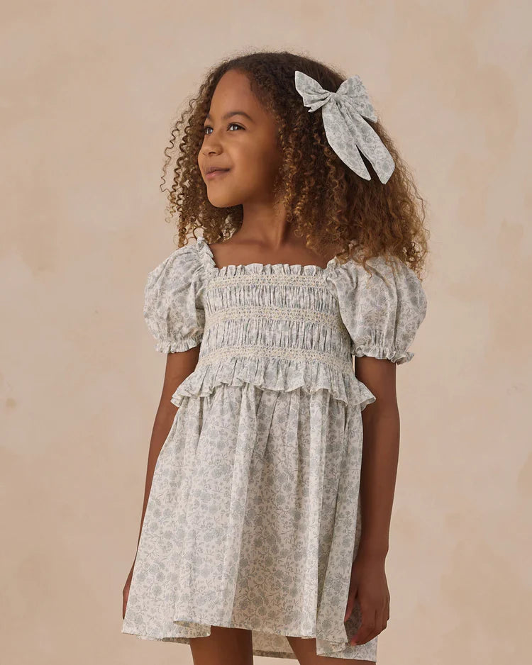 Olivia Dress | Sky Floral | Noralee