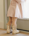 Rain Boots | Bloom Ivory | Quincy Mae