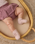 Knit Booties | Lilac | Quincy Mae