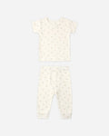Pointelle Tee + Legging | Petit Fleur | Quincy Mae