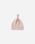 Knotted Baby Hat | Blush | Quincy Mae