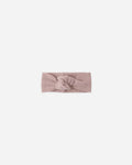 Waffle Knotted Headband | Mauve | Quincy Mae