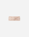 Knotted Headband | Melon Micro Stripe | Quincy Mae