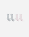 Socks Set | Ice Blue, Lilac | Quincy Mae