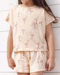 Raegan Set | Flamingo | Rylee & Cru