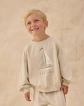 Oversized Sweatshirt | Set Sail | Rylee & Cru