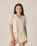 Teen Delilah Pajama Set | Pastel Garden | Rylee & Cru