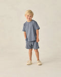 Cove Essential Tee | Heathered Marine | Rylee & Cru