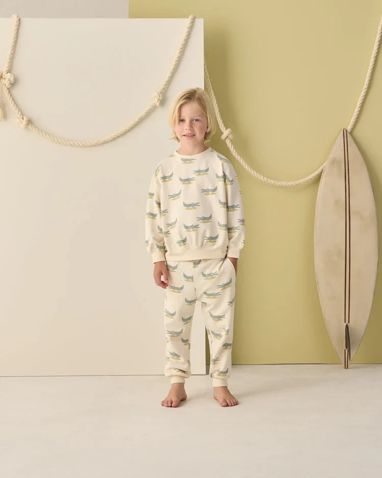 Jogger Sweatpant | Alligators | Rylee & Cru