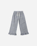 Wide Leg Pant | Marine Gingham | Rylee & Cru