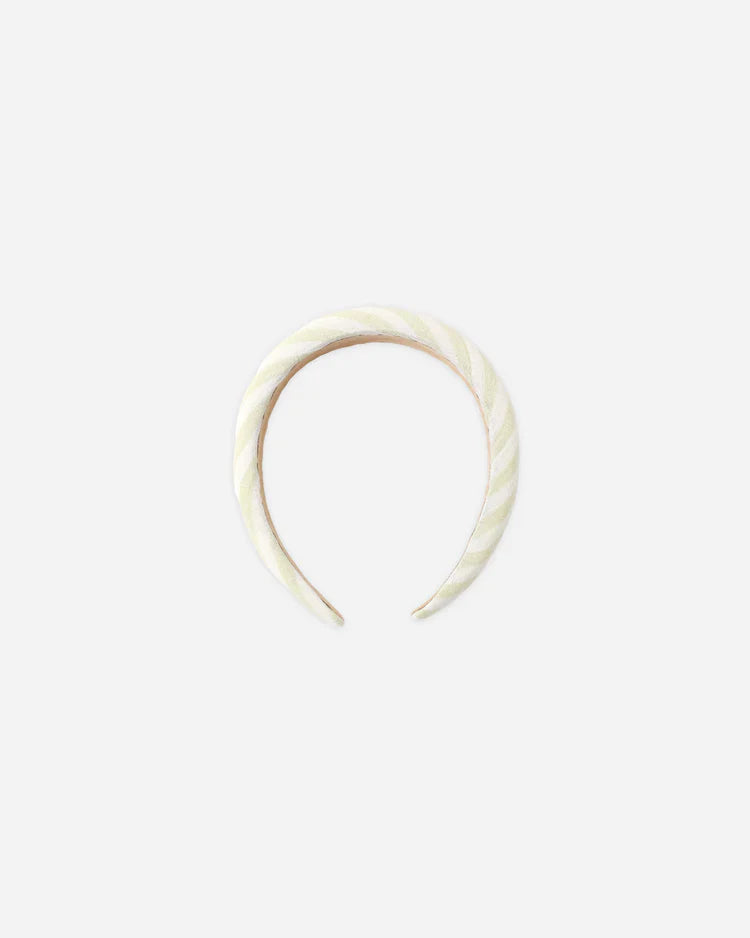 Padded Headband | Citron Stripe | Rylee & Cru