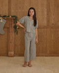 Teen Ruffle Pajamas | Evergreen Gingham | Rylee & Cru