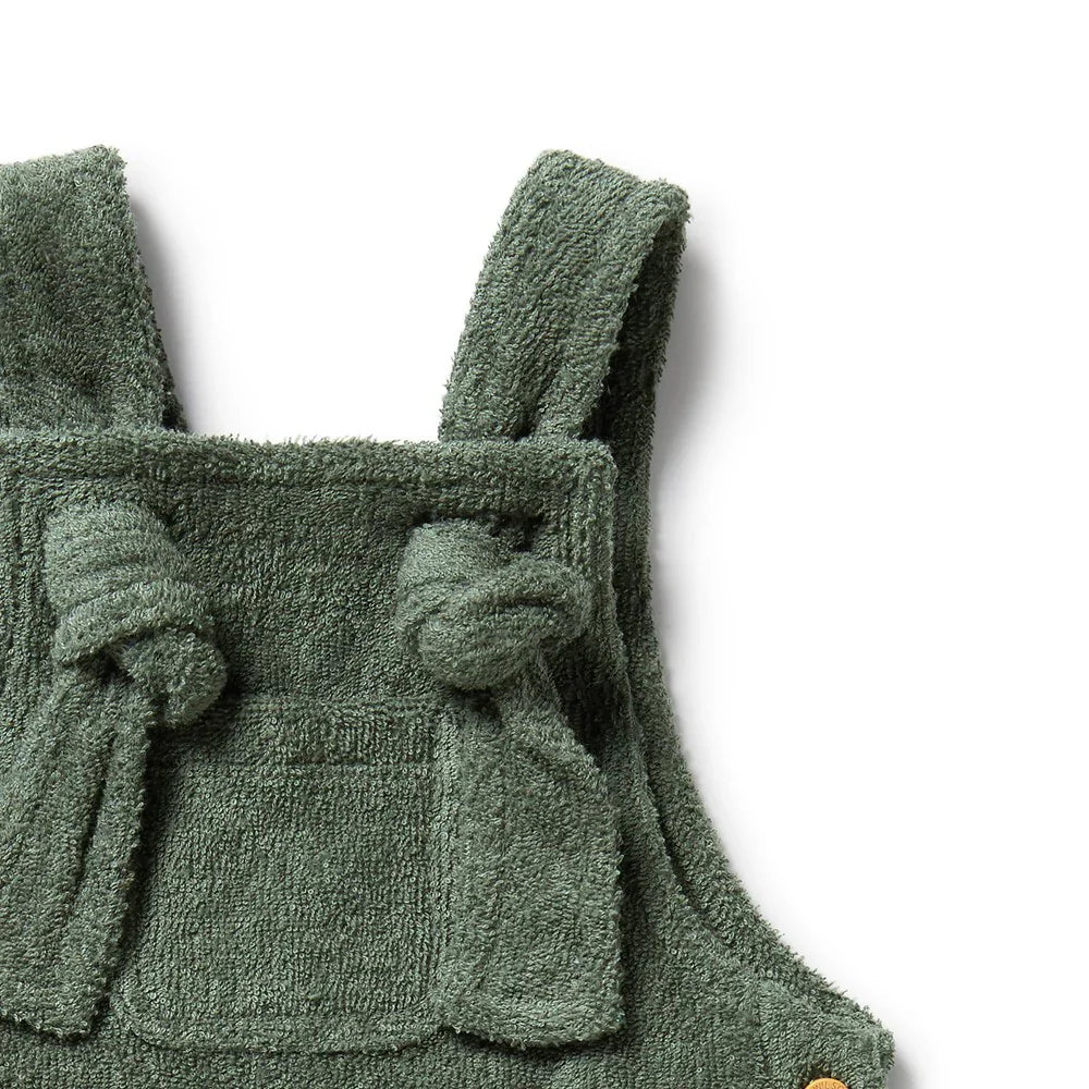 Moss Organic Terry Overall | Wilson + Frenchy