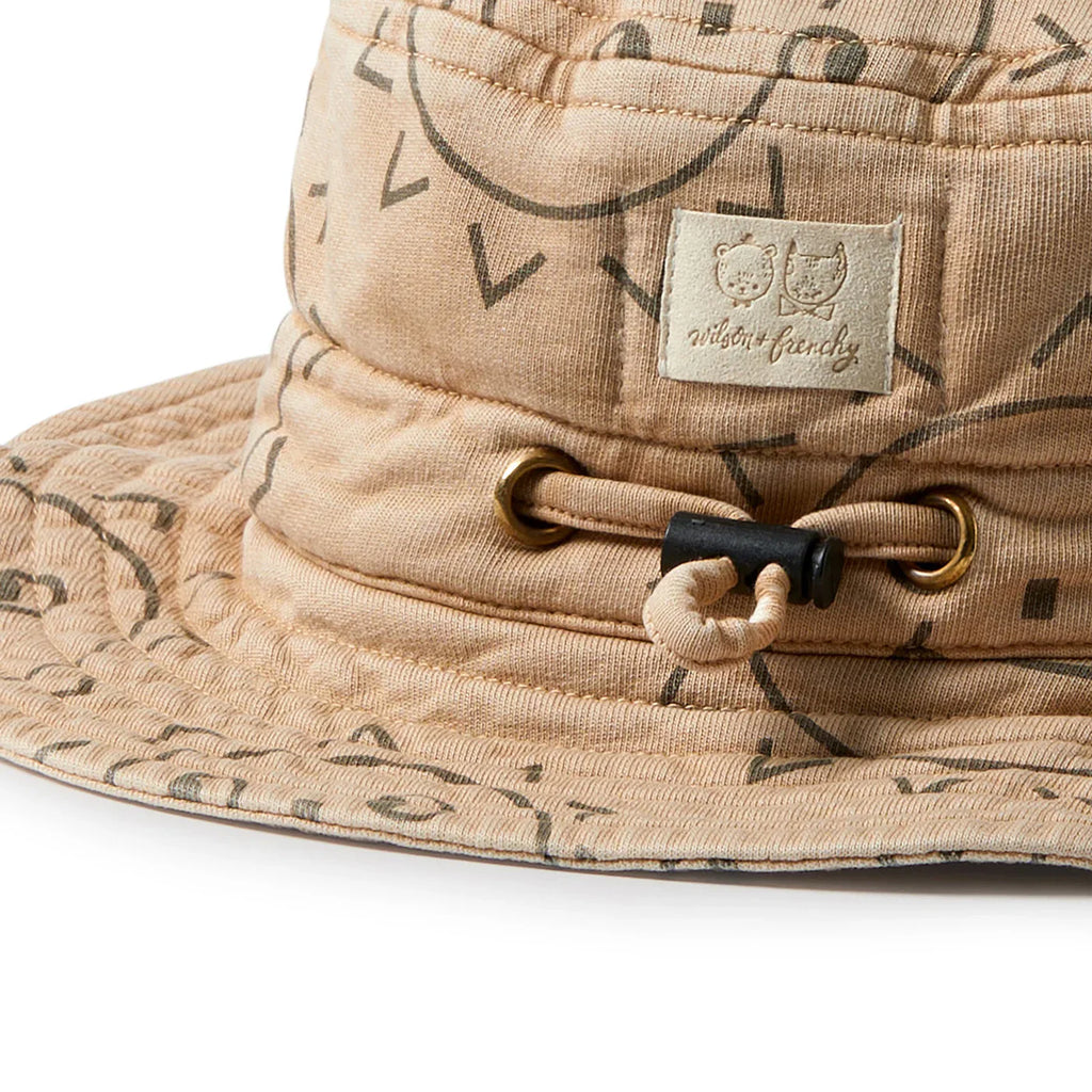 Happy Days Organic Sweat Sun Hat | Wilson + Frenchy