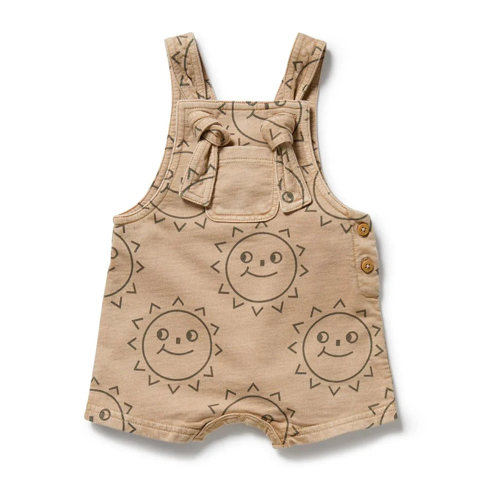 Happy Days Organic Sweat Overall | Wilson + Frenchy