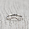 Bague V en argent sterling