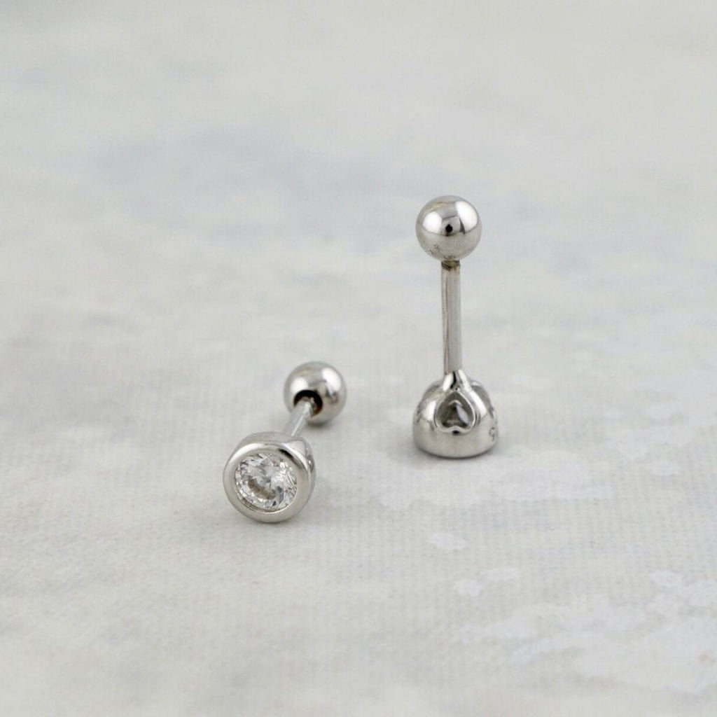 Boucles d'oreilles Classiques en argent sterling