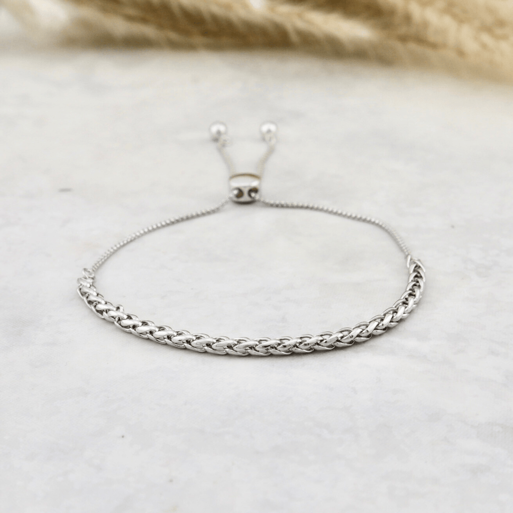 Bracelet Blé en argent sterling