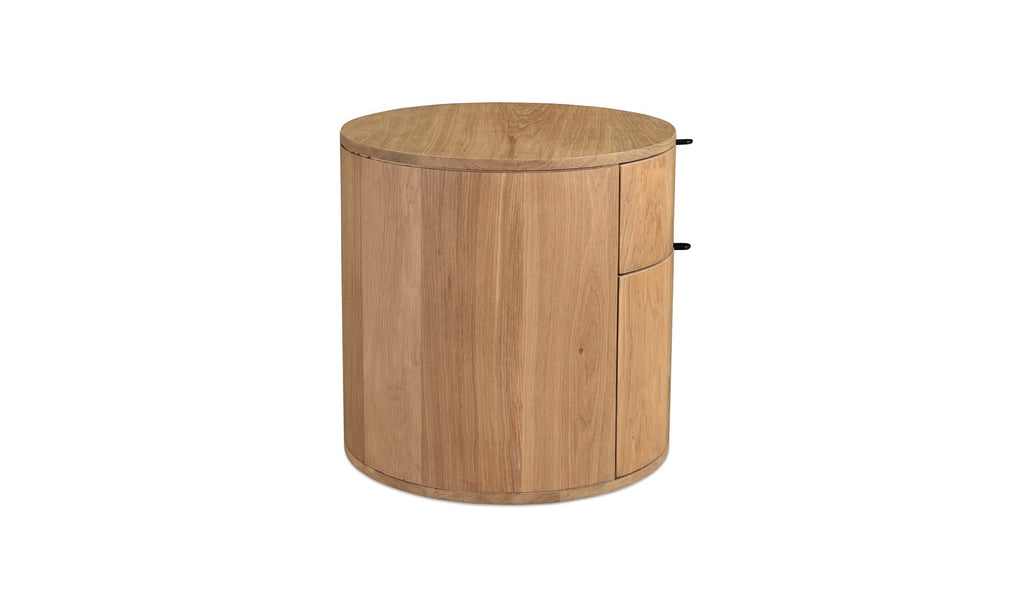 Colin Top-Grain Leather Bed