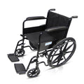 Economy Wheelchair 16″ or 18″ CH1090 | EZee Life Steel Frame | Buy in Canada