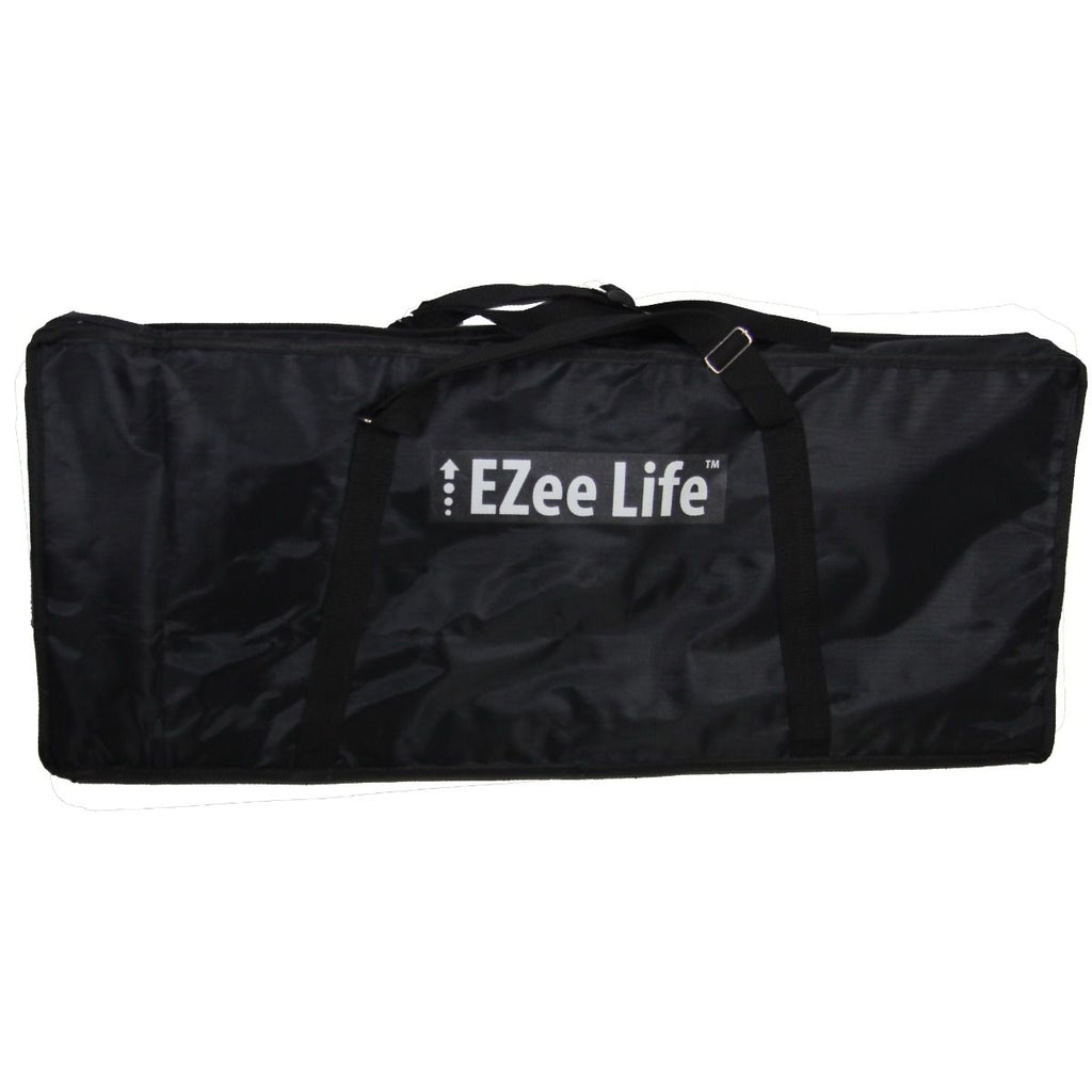 EZ6RGT EZee Life Portable Wheelchair Ramp 6 Ft - Folding Aluminum, 600 lb Capacity with Grip Tape & Side Rails