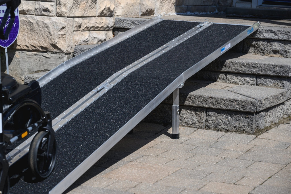 EZee Life EZ10RGT 10 ft Multifold Wheelchair Ramp | Grip Tape Canada