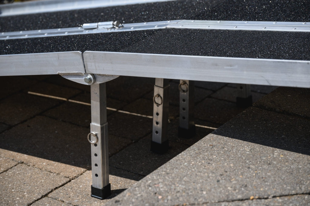 EZee Life EZ12RGT 12 ft Multifold Wheelchair Ramp with Grip Tape | 600 lb Canada