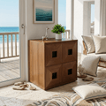 Finn Stackable Walnut Storage