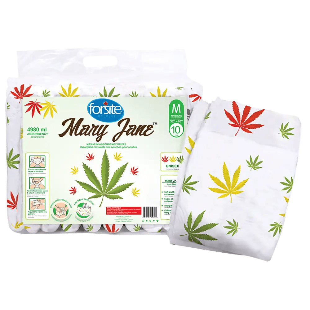 Forsite Health Mary Jane™ Maximum Absorbency Adult Briefs - Case of 30