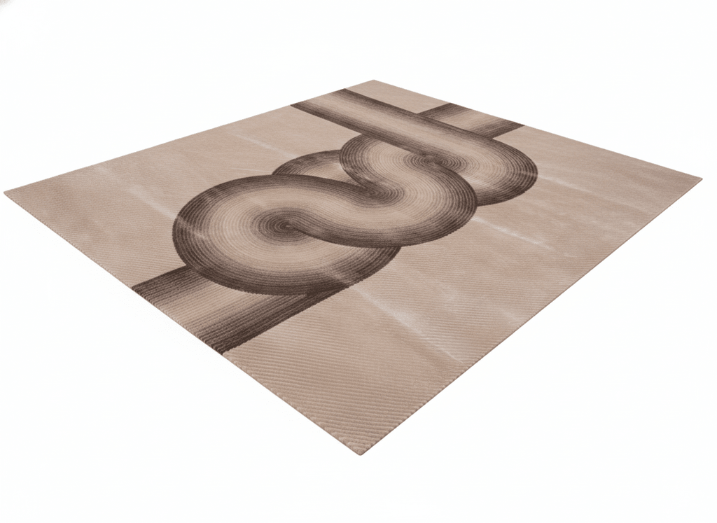 Modern Gradient Loop Handcrafted Rug