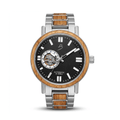 Montre Copernic en bois de baril de whisky recyclé