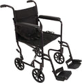 ProBasics TCA1916BK Aluminum Transport Wheelchair | 19 in Seat Canada